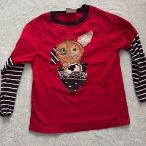 Hanna Andersson dog long-sleeved shirt